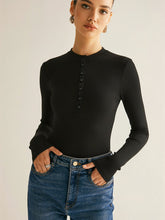 Ribbed Long Sleeve Bodysuit