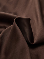 Satin Collar Metal Button Bodysuit