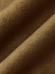 Belted Suede Mini Skirt