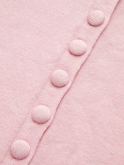 Button Front Knit Cardigan