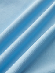 Metal Ring Draped Long Sleeve Maxi Dress