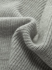 Twist Front Long Sleeve Cropped Knit Top