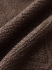 Leg-Of-Mutton Sleeve Heart-Button Wool Blend Cardigan