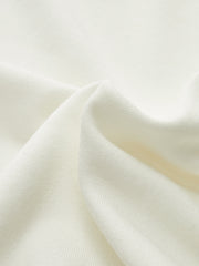 Asymmetric Hem Ruched Long-Sleeve T-Shirt