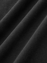 Contrast Trim Asymmetric Neckline T-Shirt