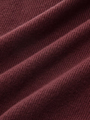 V-Neck Twist-Front Sweater