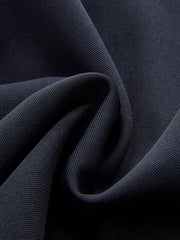 Metal Button Cropped Jacket