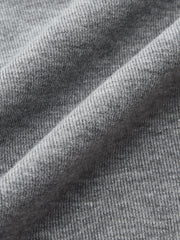 Faux Pearl Decor 3D Floral Fitted Soft Knit Top