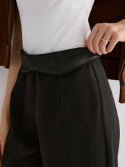 High-Waisted Wide-Leg Pants