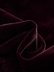 Metal Buckle Corduroy Stand Collar Jacket