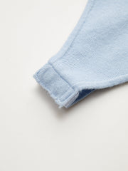 Henley Neck Button-Down Knit Bodysuit