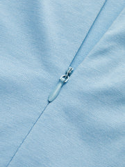 Draped Sleeveless Fitted Maxi Dress