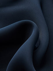 Keyhole Neck Bishop Sleeve Satin Blouse