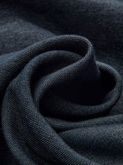 Metal Detail Mid-Waist Cuffed pants