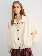 Collared Button Trench Coat