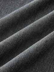 Metal Detail Wide-Leg Pants