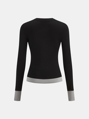 Color-Block Long-Sleeve Top