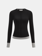 Color-Block Long-Sleeve Top