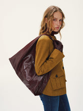 Oversized PU Leather Tote Bag