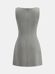 Sleeveless Mini Fitted Dress