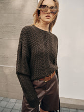 Cable Knit Loose Sweater