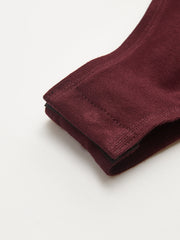 Bra-Free Buckle Detail Backless Long-Sleeve Bodysuit