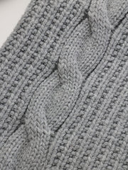 Collared Cable Knit Sweater