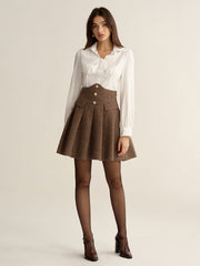 Corset Style Button-Up Shirt