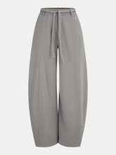 Mid-Waist Wide-Leg Sweatpants