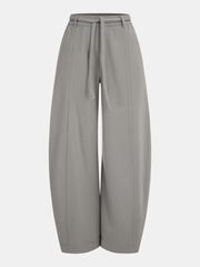 Mid-Waist Wide-Leg Sweatpants