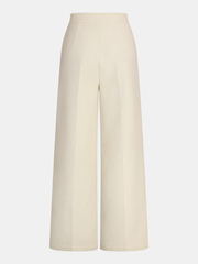 Mid-Waist Straight-Leg Pants