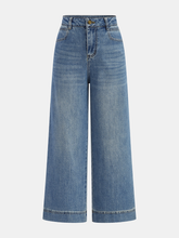 High-Waisted Wide-Leg Jeans