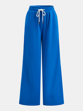 Side Striped Drawstring Track Pants