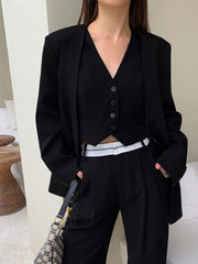 Leisure Button Up Vest