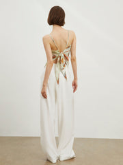 Double Sided Tie Dye Satin Cami Top