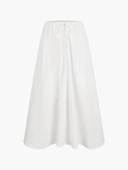 Cowgirl Aesthetics Semi-Sheer Zippered Maxi Skirt