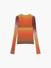 Ombre Maple Cardigan