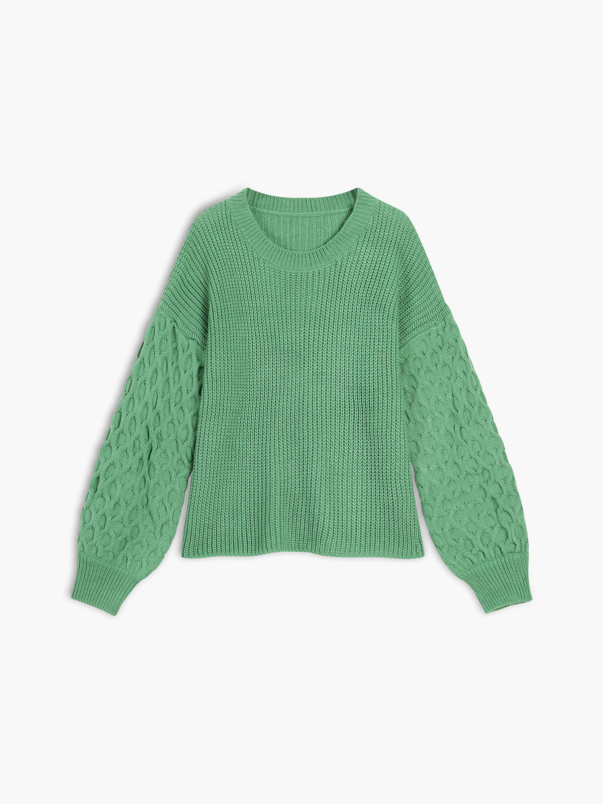 Acquainted Cable Knit Sweater