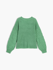Acquainted Cable Knit Sweater