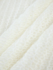 Sheer Open Knit Oversized Sweater