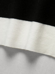 Contrast Stitch Stripe Tank Top