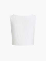 Solid Cotton Ruffle Shorts Sets