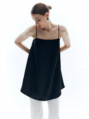 Satin Solid Loose Cami Top