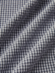 Plaid Knotted V-Neck Vest