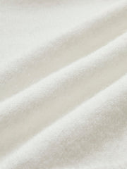 Contrast Trim Bow Decor Knit Outwear