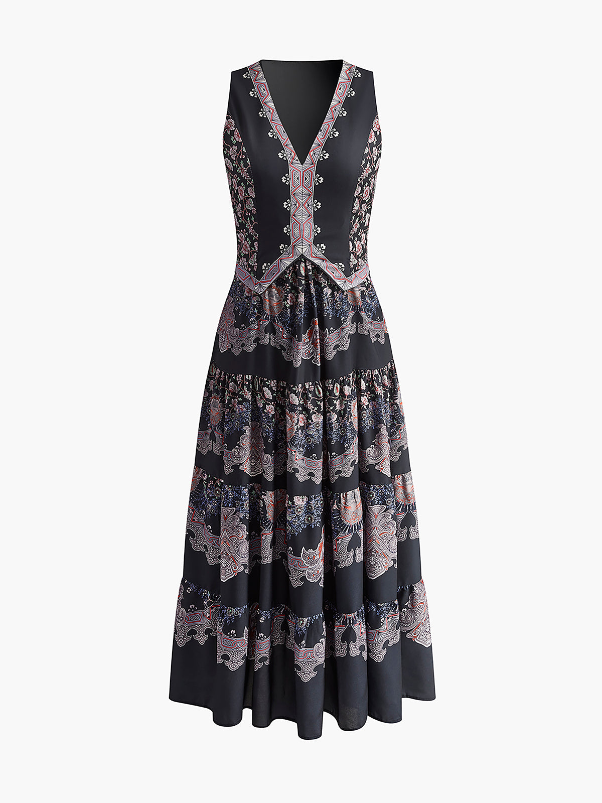 Beheme Printed Floral Dress