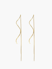 Spiral Tassel Earrings