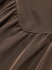 Pleated Umbrella Shape Skirt