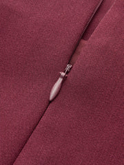 Asymmetrical Split Mini Skirt