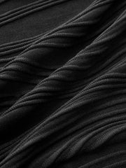 Pleated Halter Neck Dress